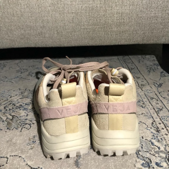 Veja Women's Sneakers in Beige and Gray - Picture 9 of 11